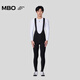 MBO New Color LightWarm Men's Autumn and Winter Storage Fleece Bib Cycling Trousers Double Arrow T160C Black-A Style 20% Off Official Replacement L