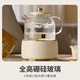 World KitchenAmerican Corning all-glass health kettle thermostatic kettle tea kettle tea kettle 1L office flower tea kettle kettle electric kettle kettle (tea leakage stewing cup upgrade)