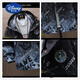 Disney (Disney) Spring and Autumn Clothing Boys' Gradient Jacket Medium and Big Children's Jacket Thin Spring and Autumn Children's Clothing Student Casual Charge Outer Gray Black 160 cm