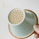 Song Yun Li Guilian high-end Ru kiln tea cup tea and water separated office cup souvenir Song Yunxiang stone office cup gift box