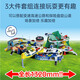 Tomica TOMY car electric track parking lot toy deformed car building New Year's Day New Year's gift 166160