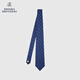 Brooks Brothers men's autumn and winter new mulberry silk twill square flower tie 4004-Navy OS