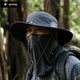 Tactical Bird Ice Halberd丨Ice Silk Mask Summer Sun Protection Hat Fishing Visor Hat Men's Cycling Climbing Hiking Outdoor Fisherman's Hat