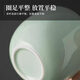 Baijie rice wine warmer household ceramic white wine cup 2 liang hot pot warm Chinese white wine warmer set 2 liang (plum green) with 2 cups