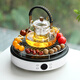 Ustensiles de cuisson à thé personnalisés XMSJ Ensemble complet de théâtre en verre 2024 Nouvelle théière électrique Potric Potricée à haute température à haute température bouilloire 12200W Super Power White Luofeng Electric 701ml (inclus) -800ml (inclus)