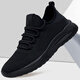 Specht 2025 Frühlings- und Sommersportschuhe Neue Produkte für Herrenschuhe Mesh Mode koreanische vielseitige lässige atmungsaktive Schuhe Laufschuhe Männer 9905 Schwarz 38
