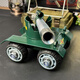 Cachupi Italian cannon hand-made rebore shock-absorbing cannon model toy body stainless steel 304 desktop ornament 26 years new T99 rebore tank