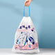 MR drawstring printed drawstring garbage bag household thickened kitchen portable large plastic bag 1 piece 102 pieces