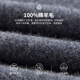 Shanshan 100% wool cardigan men's autumn and winter new business casual tops middle-aged soft bottoming sweater men's gray (one size larger) L 175/92A