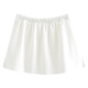 Red makeup Jumei butt curtain women's butt curtain skirt short skirt small butt curtain autumn and winter bottoming skirt butt curtain women's crotch-covering bottoming skirt butt-covering skirt butt curtain white thick sweatshirt cotton fabric L reference 80-130Jin Jin is equal to 0.5 kg