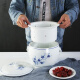 Una sopa Junsheng Fujian Nanyi Goté especial para sopa de sopa de pato Drop Soup Soup con agujeros y agua guisada con tapa de doble capa sopa guisada sopa guisada lanmei un equilibrio una tapa de un cilindro exterior + separación 1355ml