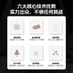 柏翠小方pro3833/3899咖啡机无底手柄意式咖啡萃取58mm三耳不锈钢 柏翠58三耳款-白色【不锈钢】