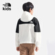 The North Face (The North Face) The North Face Children's Mountain Children's Jacket Boys and Girls Splash-Repellent Sun Protection Skin Jacket 25 Years New | 8B80 QLI/Dune White UPF40+ 140 (M) (140/68)