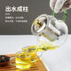 Xiwujia en verre épaissis therme à haute température résistant à la tasse de thé à tasse 304 théâtre de ménage à feu ouvert élevé borosilicate un pot chauffant en l-papple jade blanc 826 ml 501 ml (inclus) -600 ml (inclus)