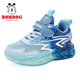 Zapatos para niños de Babudou para zapatos deportivos para niños de verano para niños Mezón suave de malla transpirable zapatos de carreras 103552015 Cyano Blue/Light Moon 37