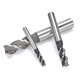 Shanggong Pack of 10 Coarse Tooth Straight Shank End Mills 3 Flutes 5mm HSS High Speed Steel Milling Tools