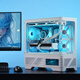 AMD Ryzen 9600X/9700X/7800X3D computer host 5060TI/9070XT/5070TI graphics card complete desktop assembly machine Valkyrie VK03M white DIY fourteen R9 9950X3D丨RTX5080