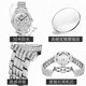 Olevs Swiss Certified Watch Women's Luminal Areproofroproof Women's Multifonctional Quartz Watch Brand Classement Top Ten Tens célèbres Montres célèbres 9904 CEINTURATION D'ACIER ROSE FEMMES