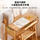 Bamboo garden bamboo folding study table and chair combination home complete desk bedroom small apartment computer table student writing table brown all-bamboo study table free installation