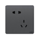 Shantou Lincun ABB switch socket Junzhi space gray one open two open five-hole USB pure flat panel home dark 1 three open single control AZ103-MG