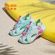 
Anta children's sandals boys' shoes 2025 summer new product Baotou breathable children's sports shoes Shuxi beach shoes [women] Mint blue/silver 9902H-2 28