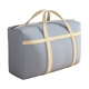Jiebaina Moving Packing Bag Oxford Cloth Large Capacity Clothes Quilt Storage Bag Clothes Quilt Luggage Organizing Bag Gray-Big Mac Reinforced and Thickened Non-Woven Fabric Waterproof and Moisture-proof