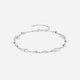 Saturday Fortune PT950 platinum bracelet butterfly platinum birthday gift for girlfriend B0714760 about 3.76g