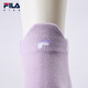 FILA Antibacterial Children's Socks 2025 Summer New Children's Elastic Breathable Low-Waist Socks 2-pack Qin Pink/Hibiscus Purple-99 9-12 years old XL