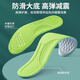 Foot print tribe nano deodorant insoles for men, sweat-absorbent, deodorant, breathable, special soft elastic leather insoles for sweaty feet, comfortable for long standing and not tiring for women, 2 pairs - green gray nano deodorant-sweat-absorbent and breathable, size 4142, the size is too small, it is recommended to take a larger size