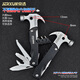 JERXUN outdoor claw hammer multifunctional woodworking mini stainless steel hammer escape survival cutter car safety hammer tool