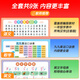 Pangdonglai quality multiplication formula table hanging chart Chinese pinyin alphabet wall stickers kindergarten primary school connection literacy 5 Zhang family rules and family motto + 5 good learning habits