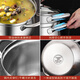 Sonorous 316 stainless steel rice steaming pot steamer household big belly pot one-piece soup pot with steamer special pot for steaming rice 316 big belly pot + 316 steaming rice steaming grid 22cm