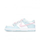 耐克（NIKE）球鞋定制  Dunk 竹韵 国风水墨 新中式 蓝白 男女款板鞋 DD1391-100(Teamfour-男女款线条 40