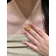 OFK Old Phoenix 999 gold small gourd clavicle necklace is exquisite, compact and niche with simple design