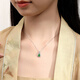 Jianlu Jade A Goods Fulu Gourd Silver Necklace Women's Jade High-end Pendant Jewelry Mother's Birthday Gift for Mom
