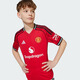 
Adidas Children's Clothing 25/26 World Club Cup Manchester United Home Men's Big Children Children's Quick Dry Football T-shirt Short-sleeved JP3013