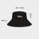 Tanbeiman fisherman hat men and women summer large head circumference high-end simple large head sun hat sun protection mountaineering seaside trend fisherman hat large head circumference black double-sided wearable one size fits all Hawaiian leaves (54-60CM)