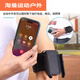 Ayub Driving Wrist Phone Holder Wristband Sports Arm Cover Running Phone Bag Strap Fixing Special Equipment Hanging Wrist Bag Wrist Bracket Black