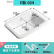 Ruikaiwei above counter basin semi-embedded washbasin oval counter basin square basin wash basin under the counter basin basin 034 delivery drainer. installation glue