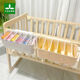 Baby bedside storage diaper storage bag bedside hanging bag fence slipper storage climbing mat storage main picture