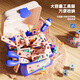 Jiaye Toolbox Juguetes para niños de 3 a 6 años Tornillo de tornillo Conjunto de cuchillo de reparación Desmontaje y ensamble la niña Taladro eléctrico DIY Set 103pcs [rosa] Bolsa