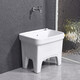 Lefit (lfte) bathroom ceramic mop pool balcony mop trough household Taiwan-controlled large, medium and small mop basin courtyard mop pool 933 Taiwan-controlled drain delivery to home