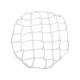 Xinbaolin anti-fall safety net, sewer anti-fall net, round manhole cover, nylon net, municipal inspection wellhead protective net, can be customized, white polyester stretch yarn 70 wells, 1 set (Jingcang)