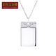 Centennial Baojinxiang Pt950 platinum pendant for men and women Xiangyun safe and sound brand men's necklace tag solid square card pendant for gift giving weighing 3.6-3.8 grams, width about 1.2cm, height about 1.9cm