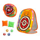Mentojia children's throwing sandbags dart board multi-functional indoor game sticky target ball outdoor sports game props