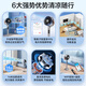 Gree Electric Fan Home Air Circulation Fan Intelligent Remote Control Floor Fan Plasma Sterilization Purification Fan DC Frequency Converter Energy-Saving Electric Fan Light Sound Low Noise Ventilation Fan Air Conditioning Companion FXDZ-2307Bg5-Plasma Sterilization Upgraded Formaldehyde Removal