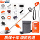 XMSJ multi-function household electric lawn mower rechargeable high-power mower lithium battery to make grass, high-end 3880W+20A lithium battery + gift bag