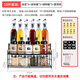 Baijie oil pot, seasoning bottle, seasoning jar, salt jar, seasoning box, seasoning jar, seasoning bottle, oil bottle, seasoning storage rack, 16-piece set