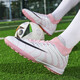 Fußballschuhe für Jungen und Mädchen Training Wettbewerb Schuhe Pink gebrochene Nägel-Zhuo 698 37