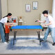 Top Sports Family Foldable Children's Pool Table Home Installation-Free Three-in-One Indoor Multi-Function Table Table Tennis Table 150cm Three-in-One (TP-5909) Green Cloth